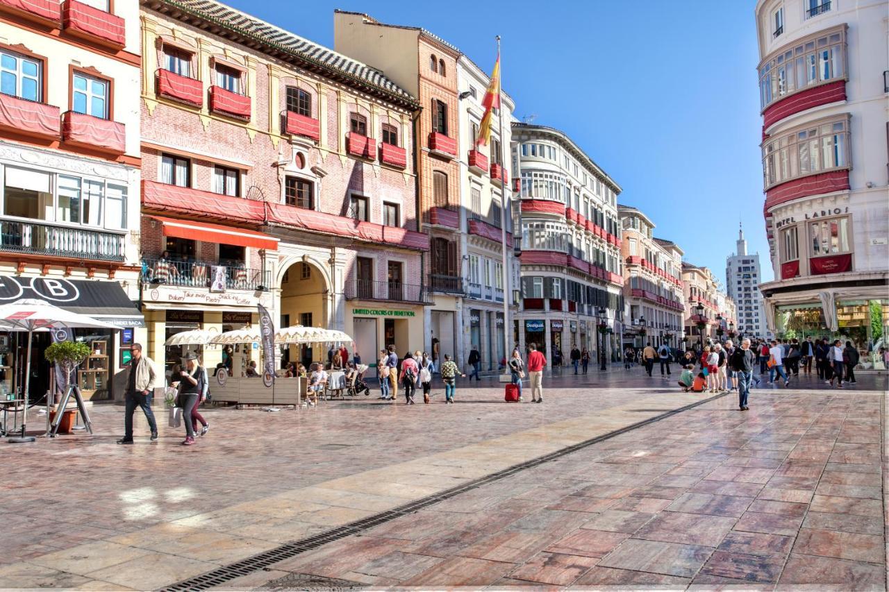 Elegante Apartamento Plaza Constitucion Malaga Ngoại thất bức ảnh